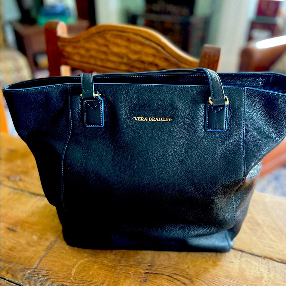 Vera Bradley Leather Tote